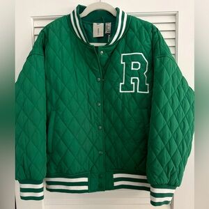 Forever 21 z Reebok Varsity Jacket